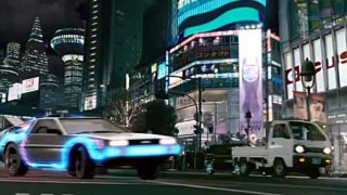 【動画】バックトゥーザフユーチャーの新作!? ヴィン・ディーゼルがデロリアンDMC-12に乗って、渋谷のスクランブル交差点をドリフトしながらタイムスリップ! 嘘ネタ Fast to the Futureが公開される。